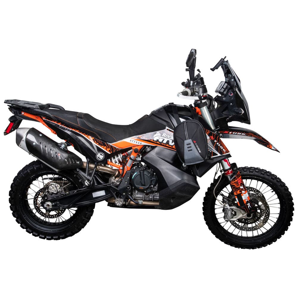 Tusk Sidekick Motorcycle Tank Saddle Bags