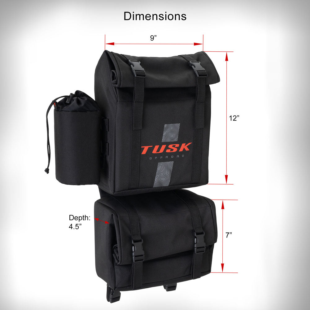 Tusk Trail-Runner Zipperless ATV Fender Bag