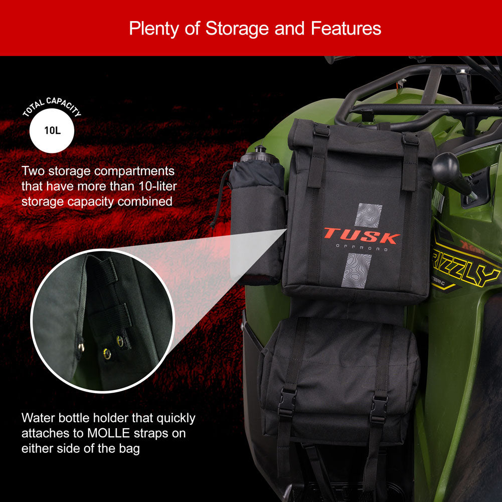 Tusk Trail-Runner Zipperless ATV Fender Bag