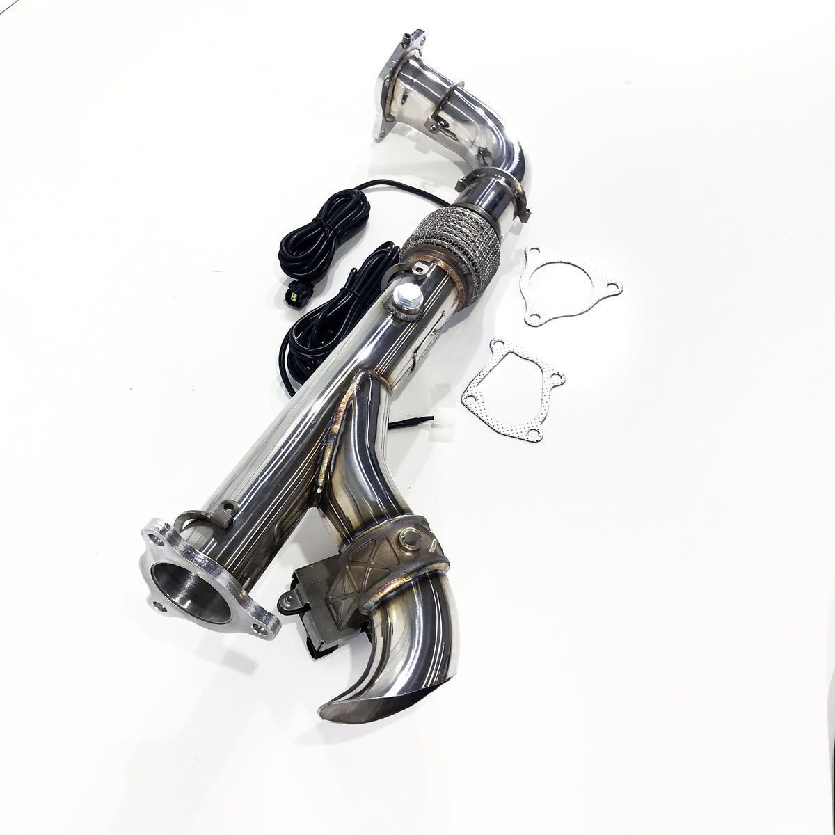 Polaris RZR Turbo/XP/Pro Shocker Downpipe (electronically controlled side dump!!)