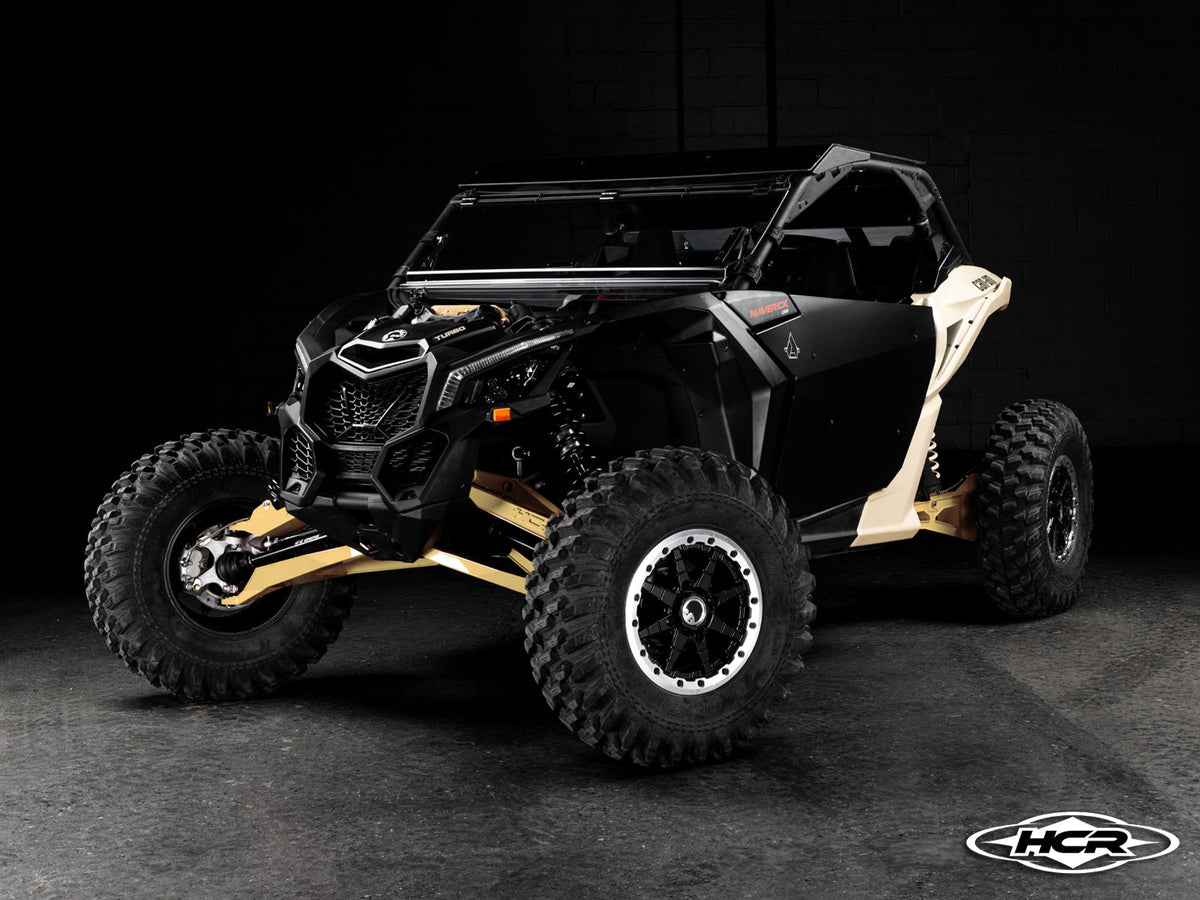Can-Am Maverick X3 shock bracket conversion