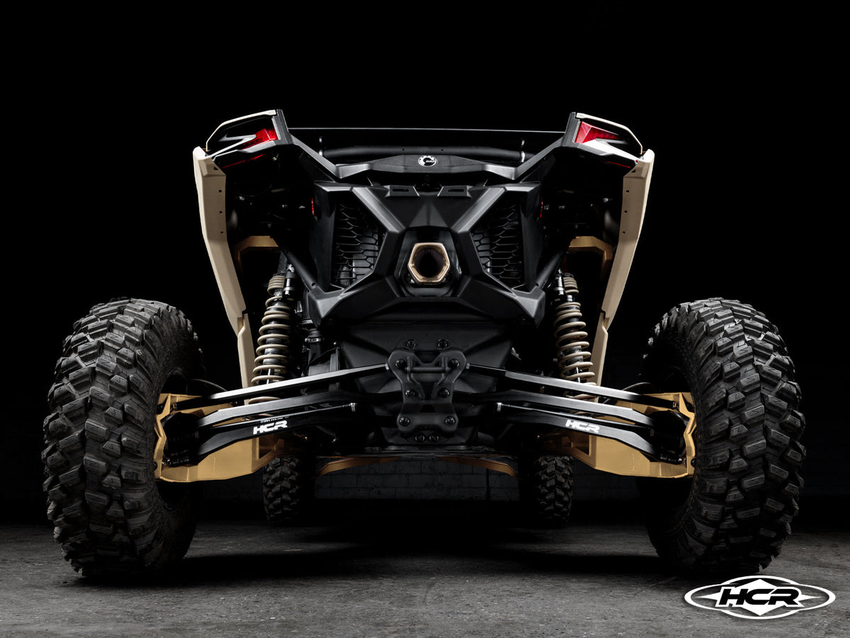 Can-Am Maverick X3 radius rod suspension detail