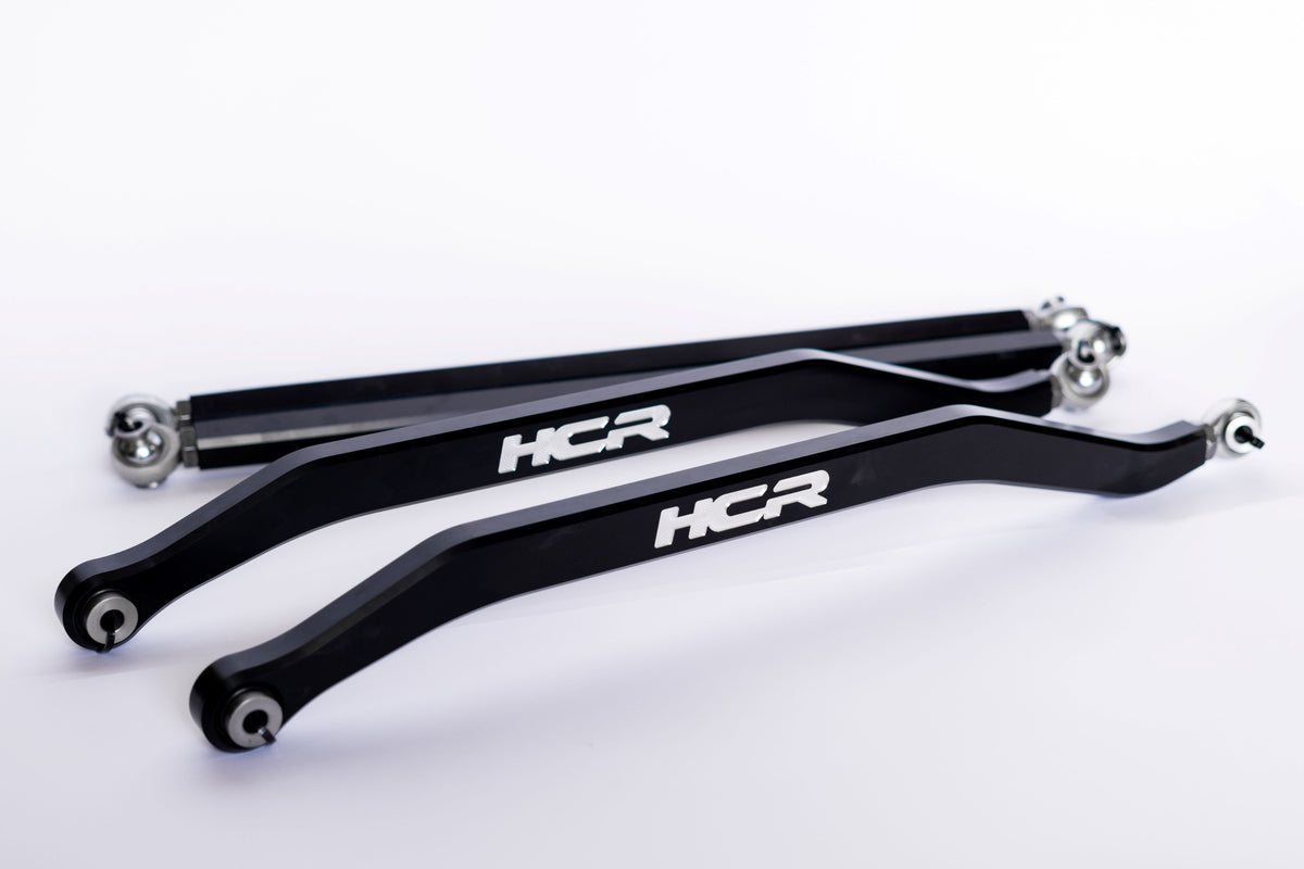 HCR Polaris RZR Pro XP long-travel high-clearance radius rods