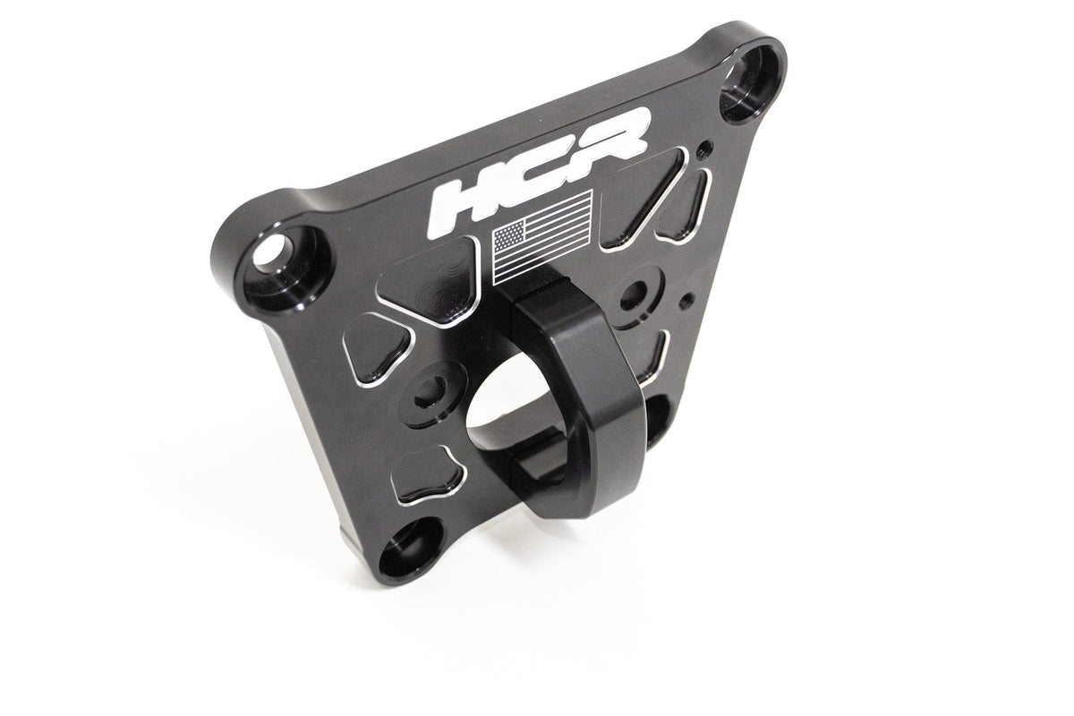 HCR Turbo S billet radius rod plate detail