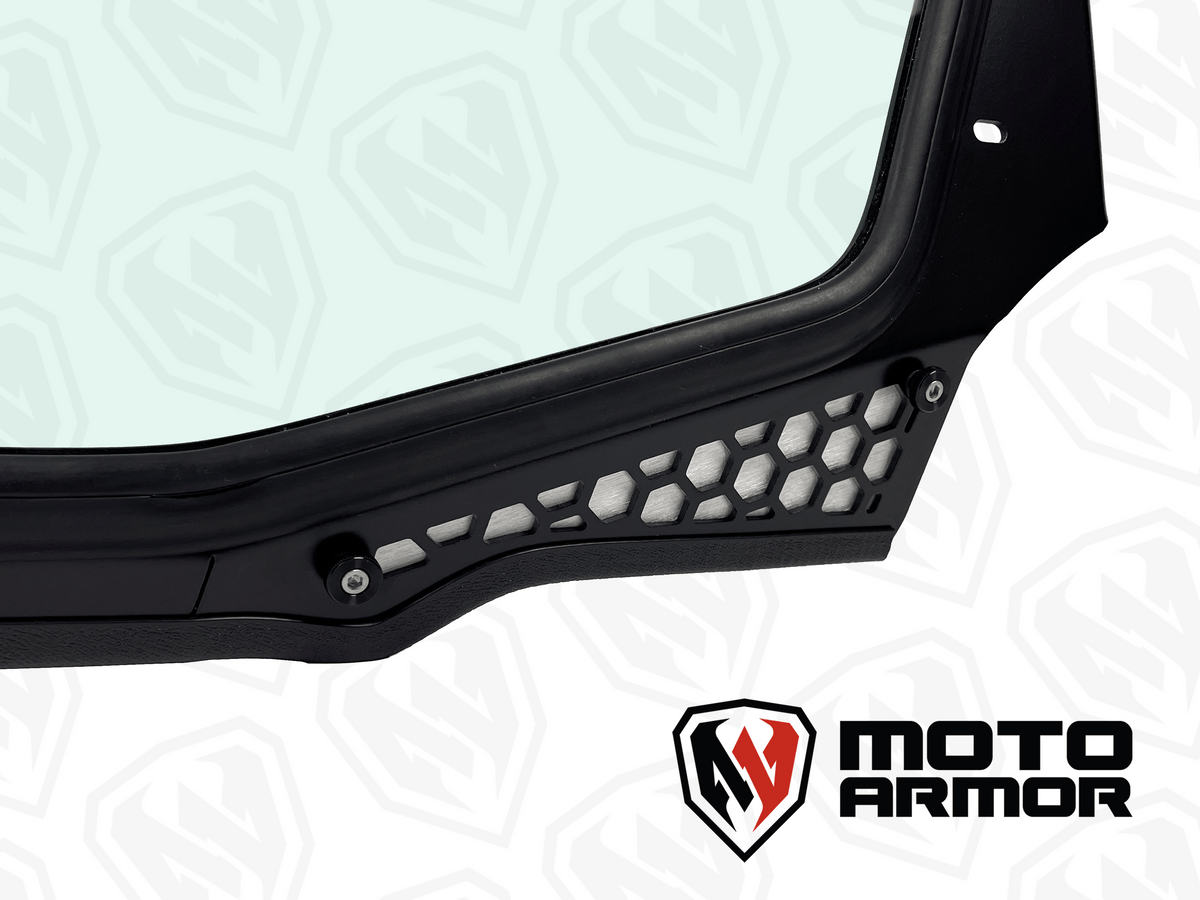 Photo of Moto Armor Polaris RZR Pro Max Visibility Full Glass Windshield by Moto Armor - Premium Windshields for UTVs / Side by Sides