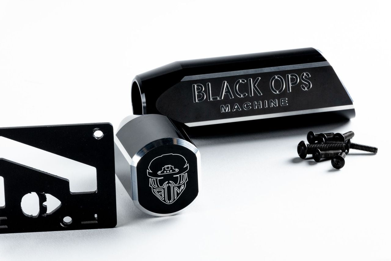 Can-Am X3 Shifter Kit - 6061 Billet Aluminum Shift Knob, Grab Handle + Shift Gate Plate (Under 30 Min Install)