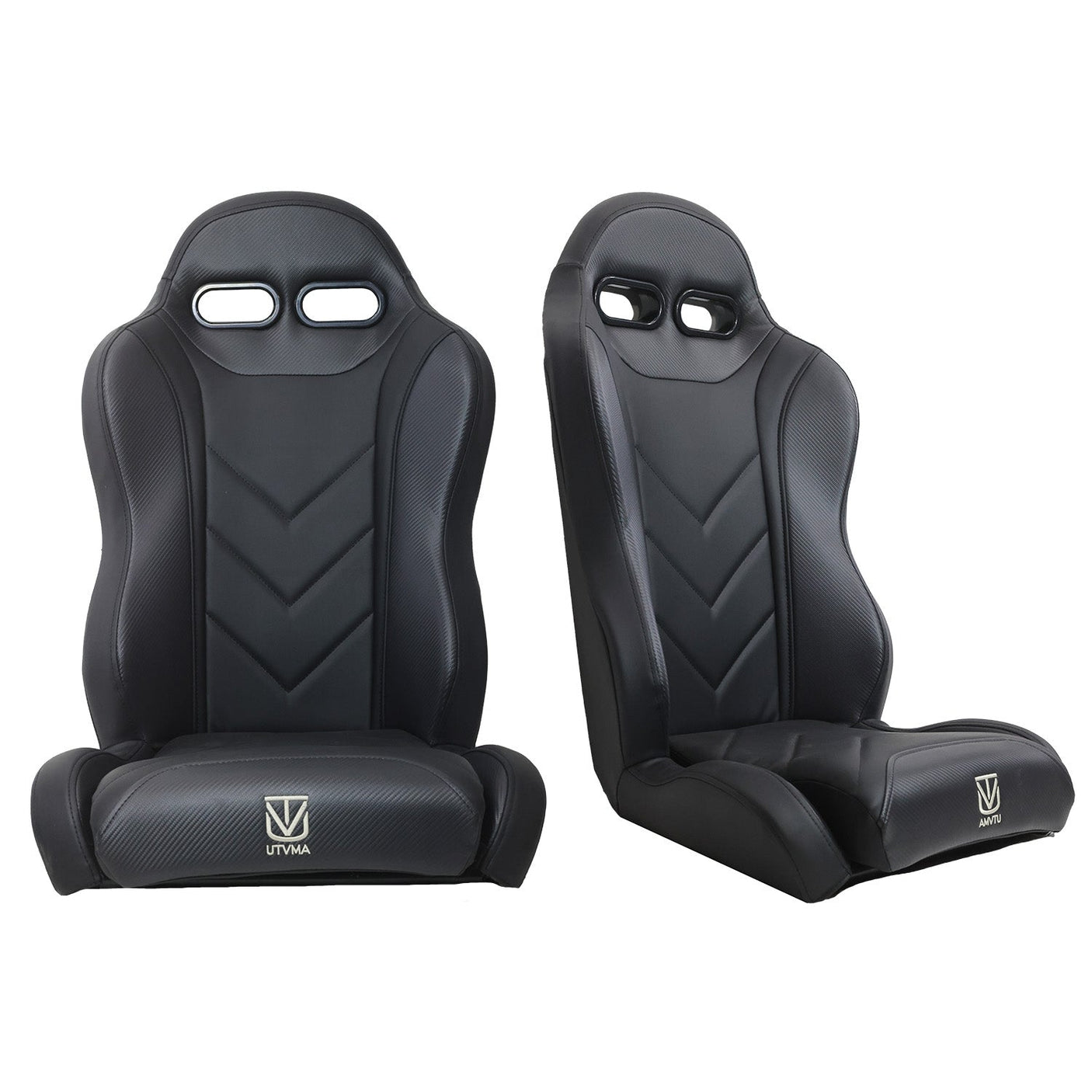 Photo of "Rebel" Series Pair of Front Suspension Bucket Seats Maverick X3 2 or 4 Seater (2017-2025) by UTV Mountain Accessories - Premium Seats & Seat Accessories for UTVs / Side by Sides