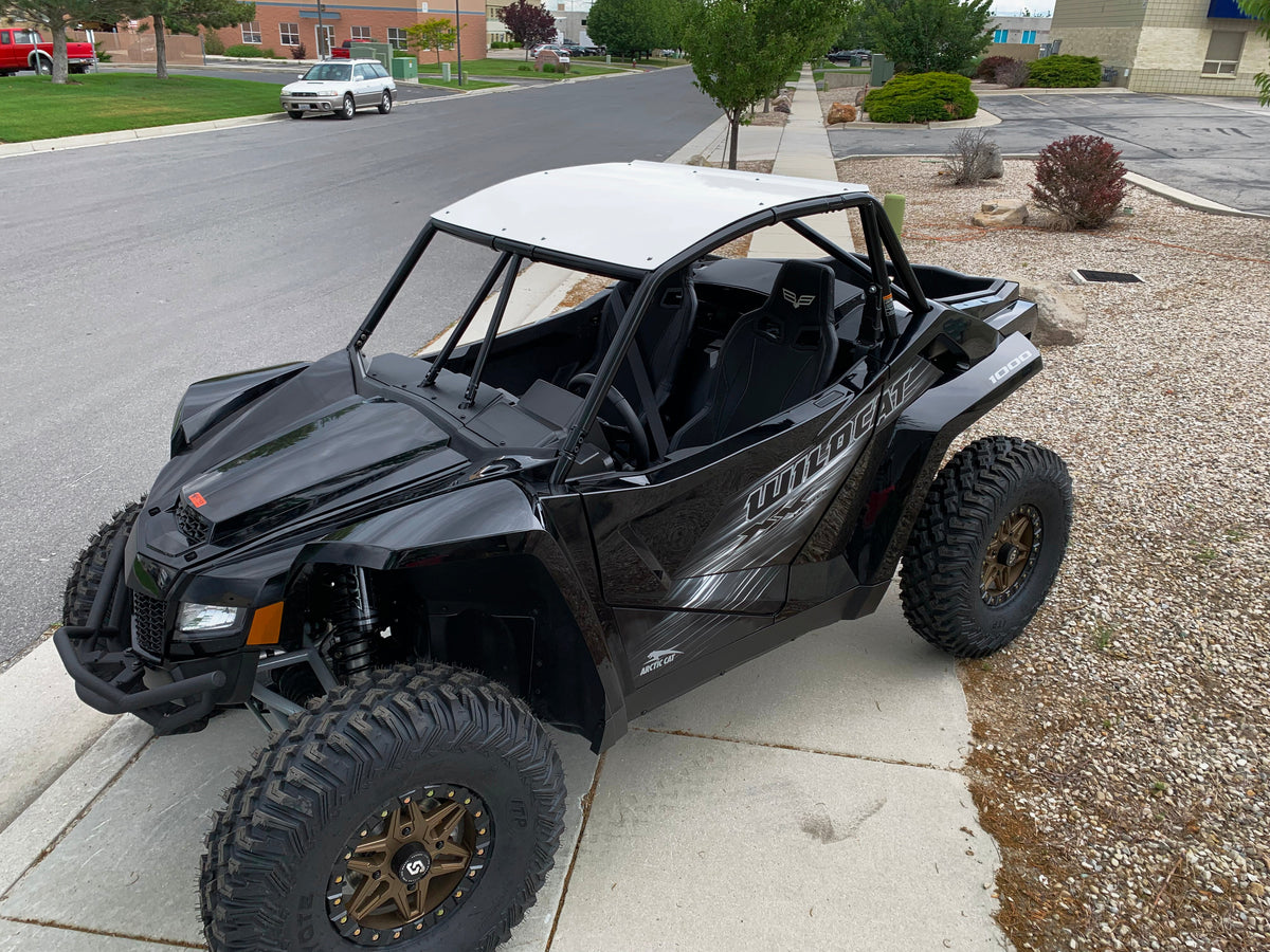 Photo of Wildcat XX Aluminum Roof (BLACK) by UTVZILLA - Premium for UTVs / Side by Sides
