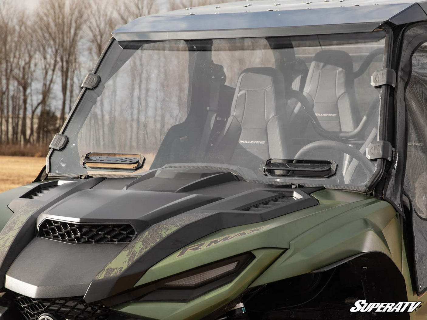 Yamaha Wolverine X2 850 Vented Full Windshield
