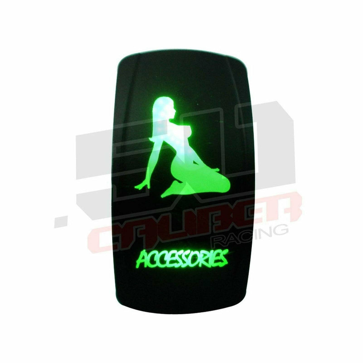 Photo of "Accessories" Waterproof Rocker Switch by 50 Caliber Racing - Premium Rocker Switches for UTVs / Side by Sides