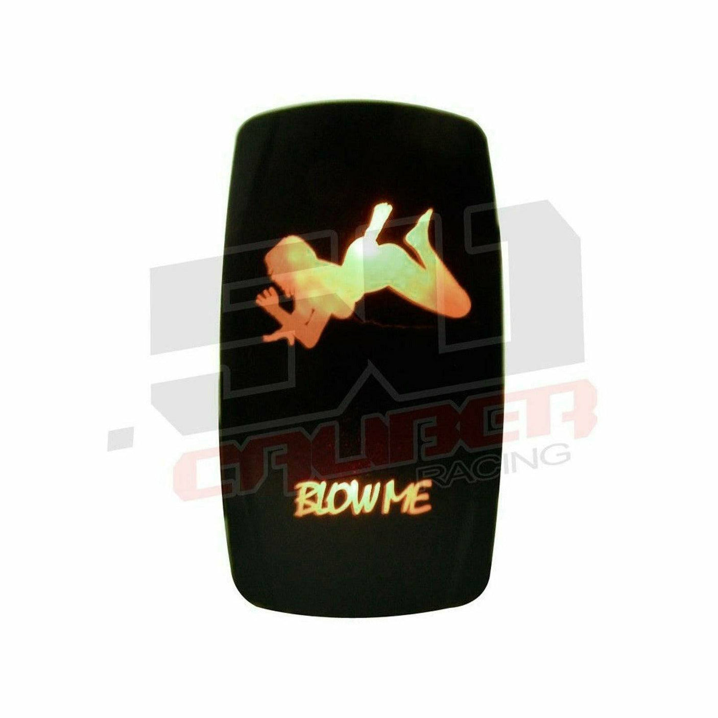 Photo of "Blow Me" Waterproof Rocker Switch by 50 Caliber Racing - Premium Rocker Switches for UTVs / Side by Sides