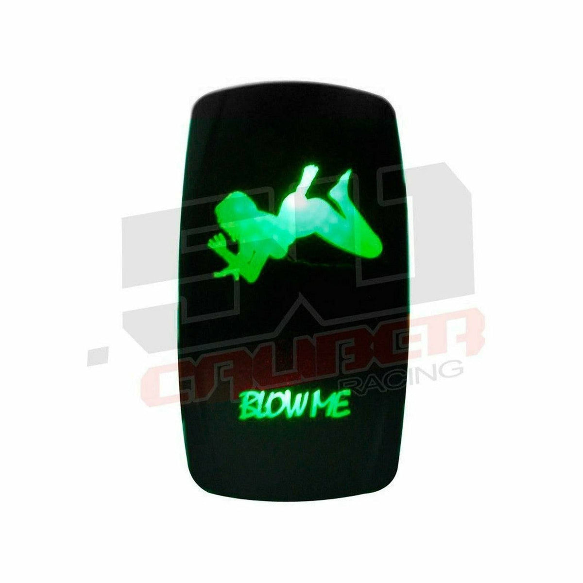Photo of "Blow Me" Waterproof Rocker Switch by 50 Caliber Racing - Premium Rocker Switches for UTVs / Side by Sides
