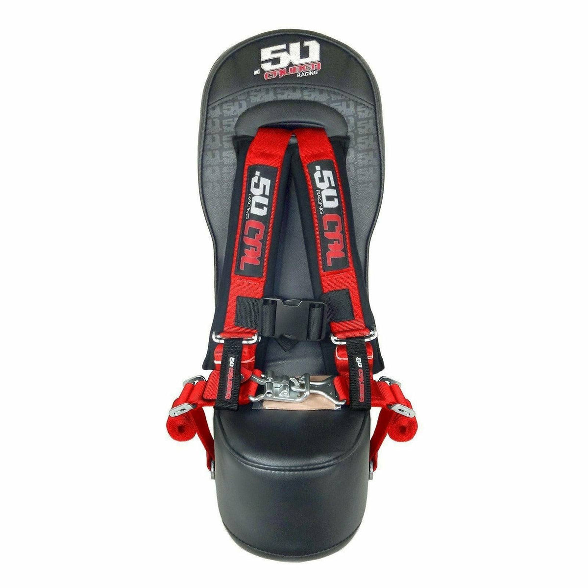Photo of Can Am X3 Bump Seat with Harness by 50 Caliber Racing - Premium Bump Seats for UTVs / Side by Sides