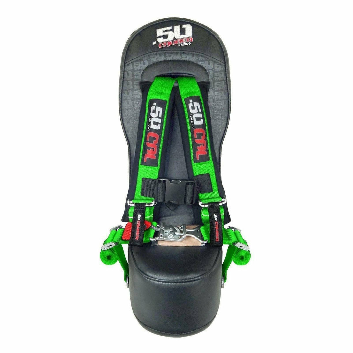 Photo of Can Am X3 Bump Seat with Harness by 50 Caliber Racing - Premium Bump Seats for UTVs / Side by Sides