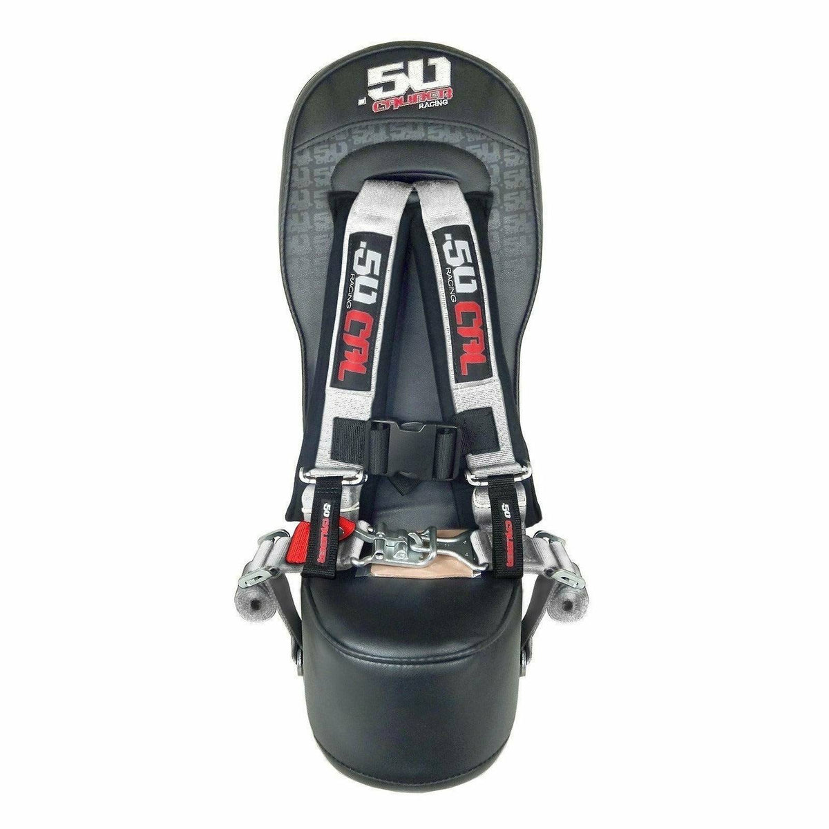 Photo of Can Am X3 Bump Seat with Harness by 50 Caliber Racing - Premium Bump Seats for UTVs / Side by Sides