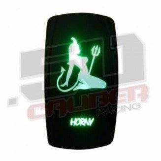 Photo of "Horny" Waterproof Rocker Switch by 50 Caliber Racing - Premium Rocker Switches for UTVs / Side by Sides