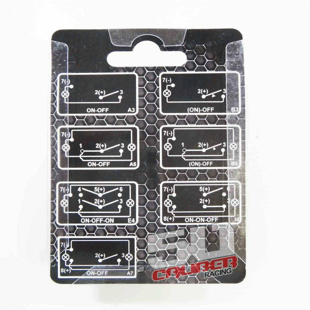 Photo of "Nautical Star" Waterproof Rocker Switch by 50 Caliber Racing - Premium Rocker Switches for UTVs / Side by Sides