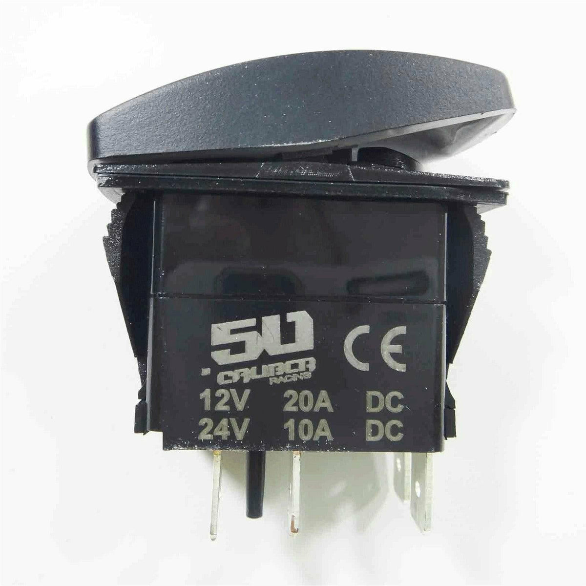 Photo of "This Switch Turns Something On" Waterproof Rocker Switch - LED Backlit, IP66 by 50 Caliber Racing - Premium Rocker Switches for UTVs / Side by Sides
