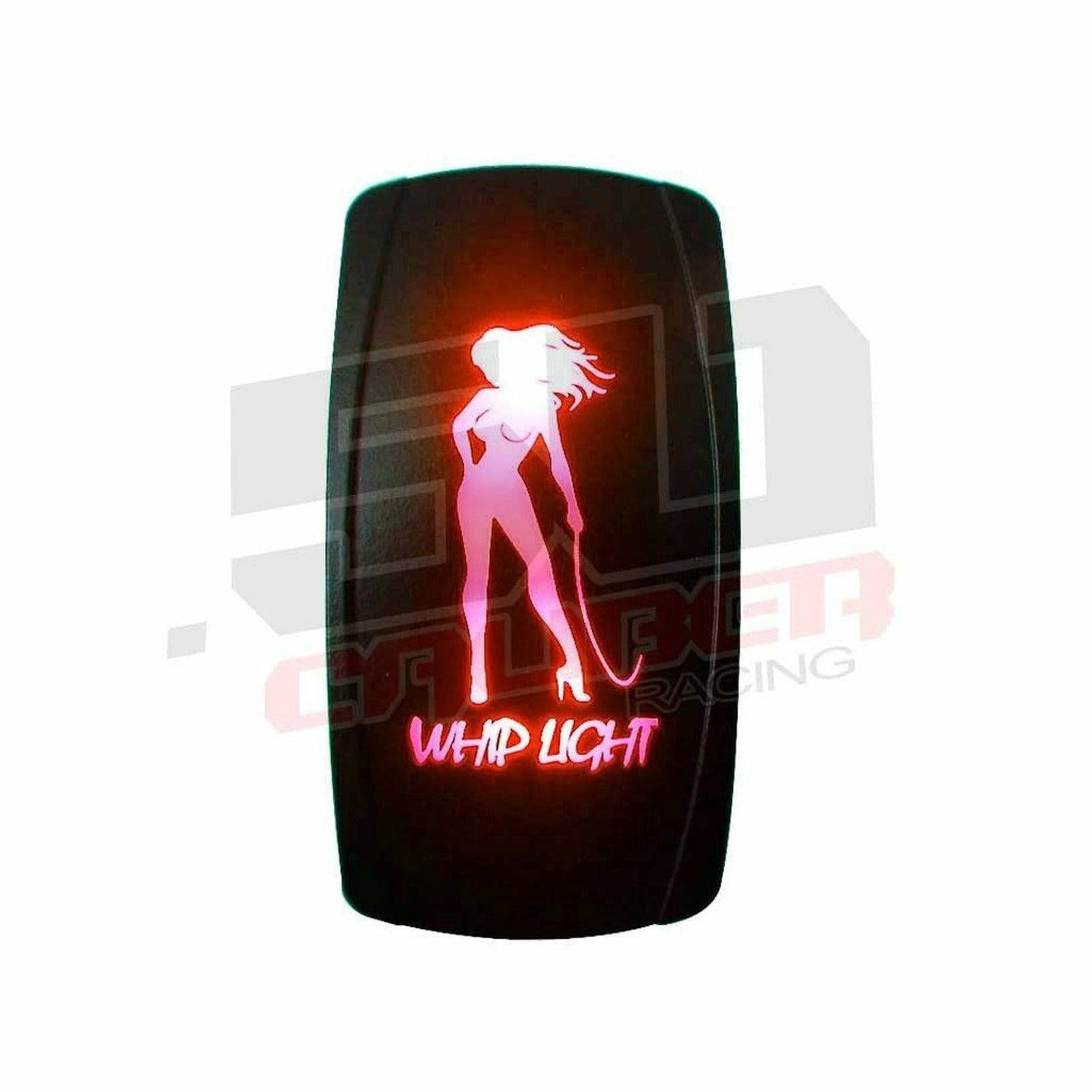 Photo of "Whip Light" Waterproof Rocker Switch by 50 Caliber Racing - Premium Rocker Switches for UTVs / Side by Sides
