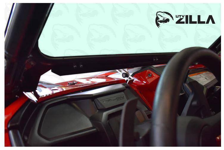 Photo of UTVZILLA Honda Talon Vented Full Glass Windshield with Wiper (2019+) by UTVZILLA - Premium Windshields for UTVs / Side by Sides