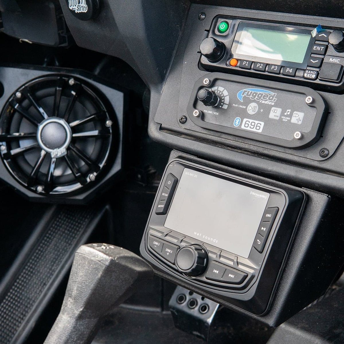 RZR Under Dash Display Mount UTV Parts R1 Industries