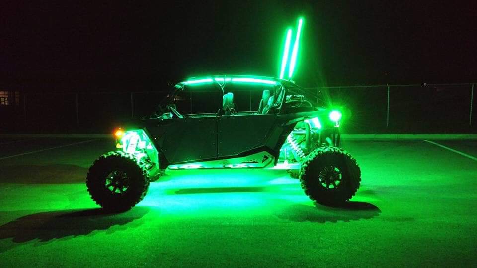 Photo of R1 Industries XL LED Rock Lights (10-Pod) by R1 Industries - Premium LED Light Whips & Rock Lights for UTVs / Side by Sides