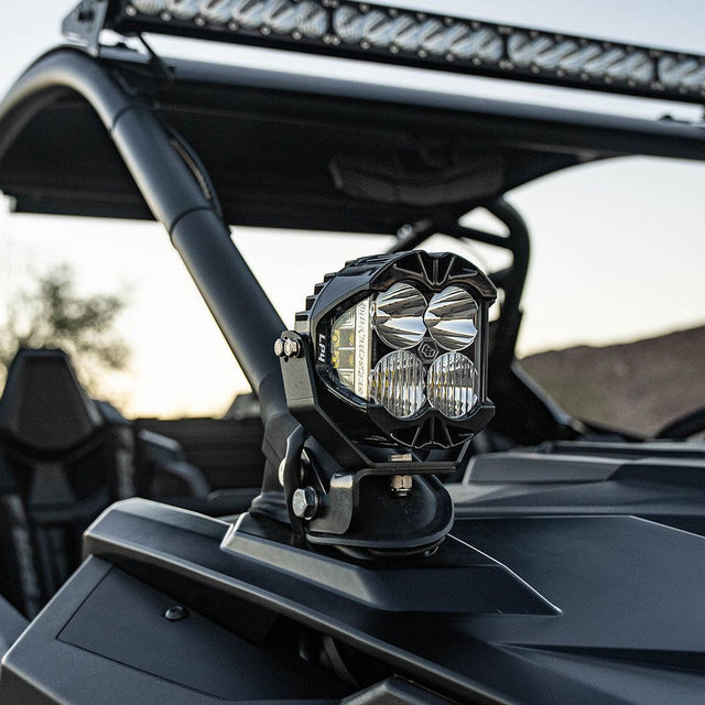 Photo of Baja Designs Polaris RZR Pro R LP4 A-Pillar Kit by Baja Designs - Premium Mounts for UTVs / Side by Sides