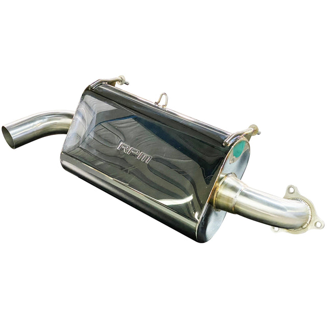 Photo of RPM SXS Slip-On Catless Sport Muffler - Polaris RZR XPT Turbo by RPM SXS - Premium Exhaust Systems & Components for UTVs / Side by Sides