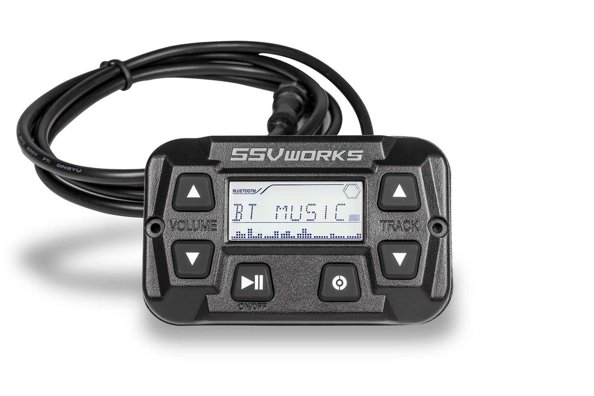 Photo of SSV Works SSV Universal Bluetooth Media-Controller with LCD-Display by SSV Works - Premium Audio for UTVs / Side by Sides