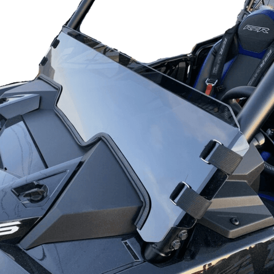 Photo of UTVZILLA Polaris RZR 1000, Turbo, Turbo S Polycarbonate Half Windshield (2018+) by UTVZILLA - Premium Windshields for UTVs / Side by Sides