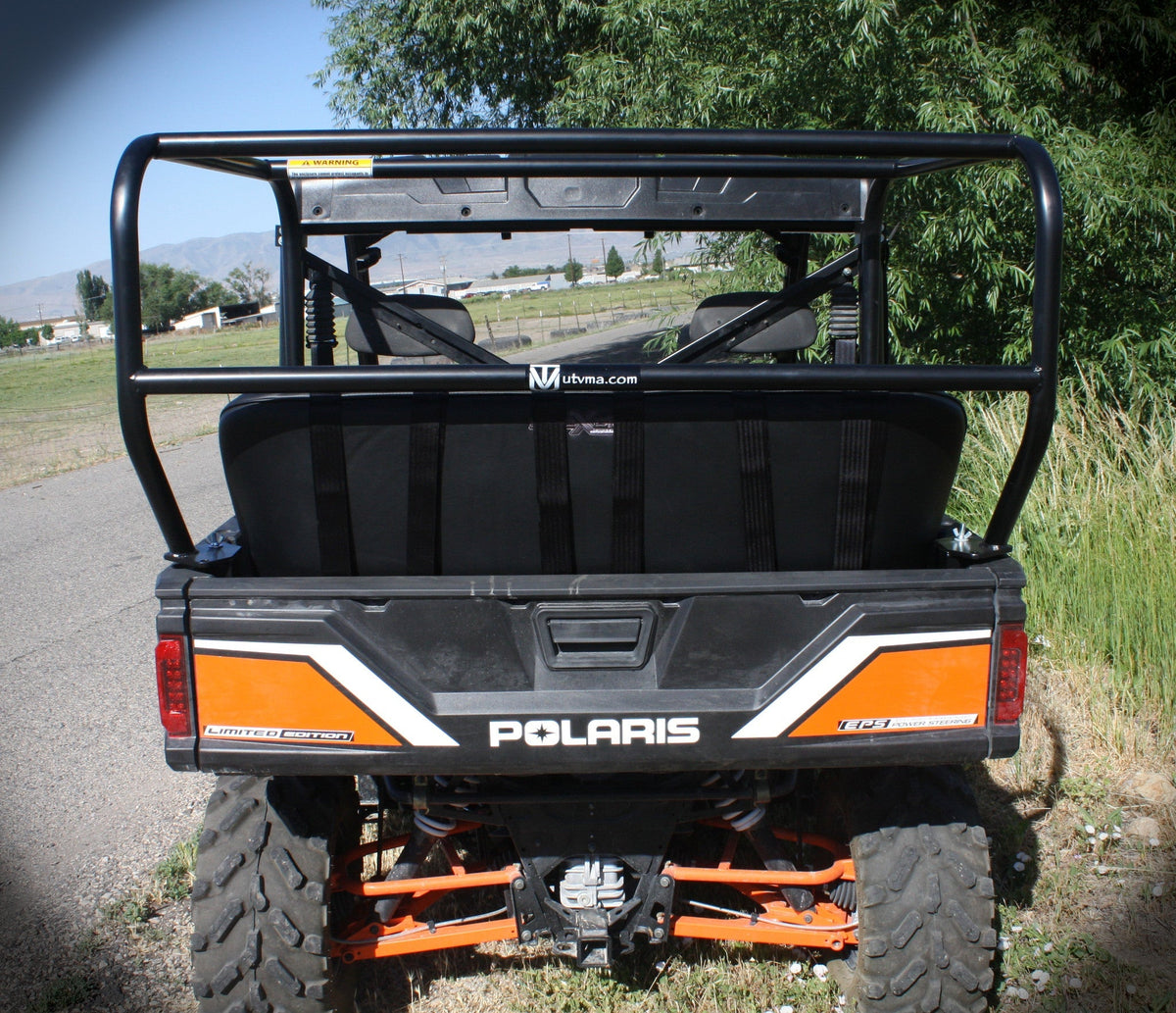 Photo of Ranger 900XP Backseat and Roll Cage Kit by UTVMA - Premium Roll Cages for UTVs / Side by Sides
