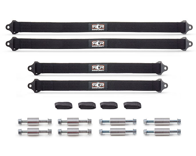 Photo of Sandcraft Limit Strap Kit 2018-2022 Rzr Xp Turbo S by Sandcraft - Premium Limit Straps for UTVs / Side by Sides