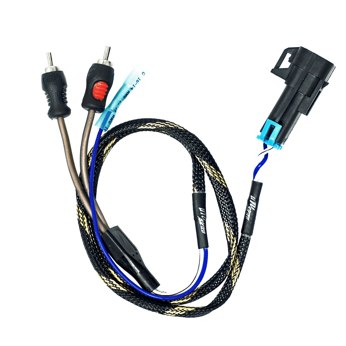 RZR® Pro Series Ride Command Subwoofer RCA Output Harness + Remote