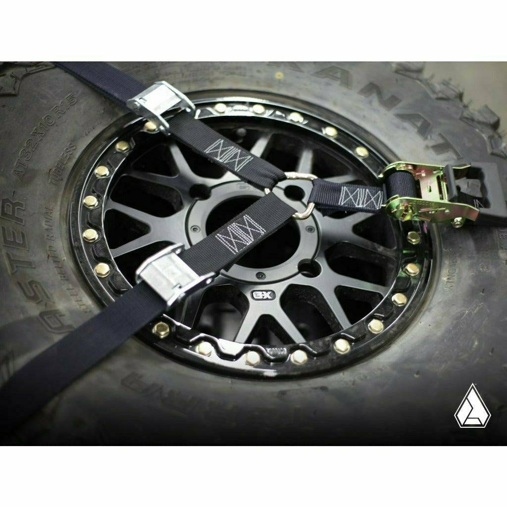 Photo of Rugged "Y" Ratchet Strap by Assault Industries - Premium Storage for UTVs / Side by Sides