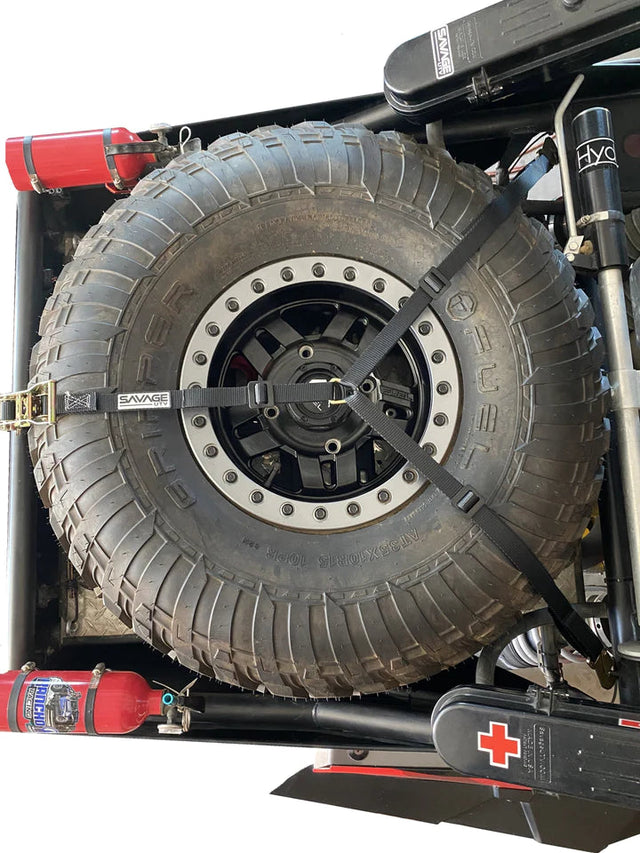 Photo of Savage UTV Savage Ratcheting Y-Strap by Savage UTV - Premium Tie Downs for UTVs / Side by Sides