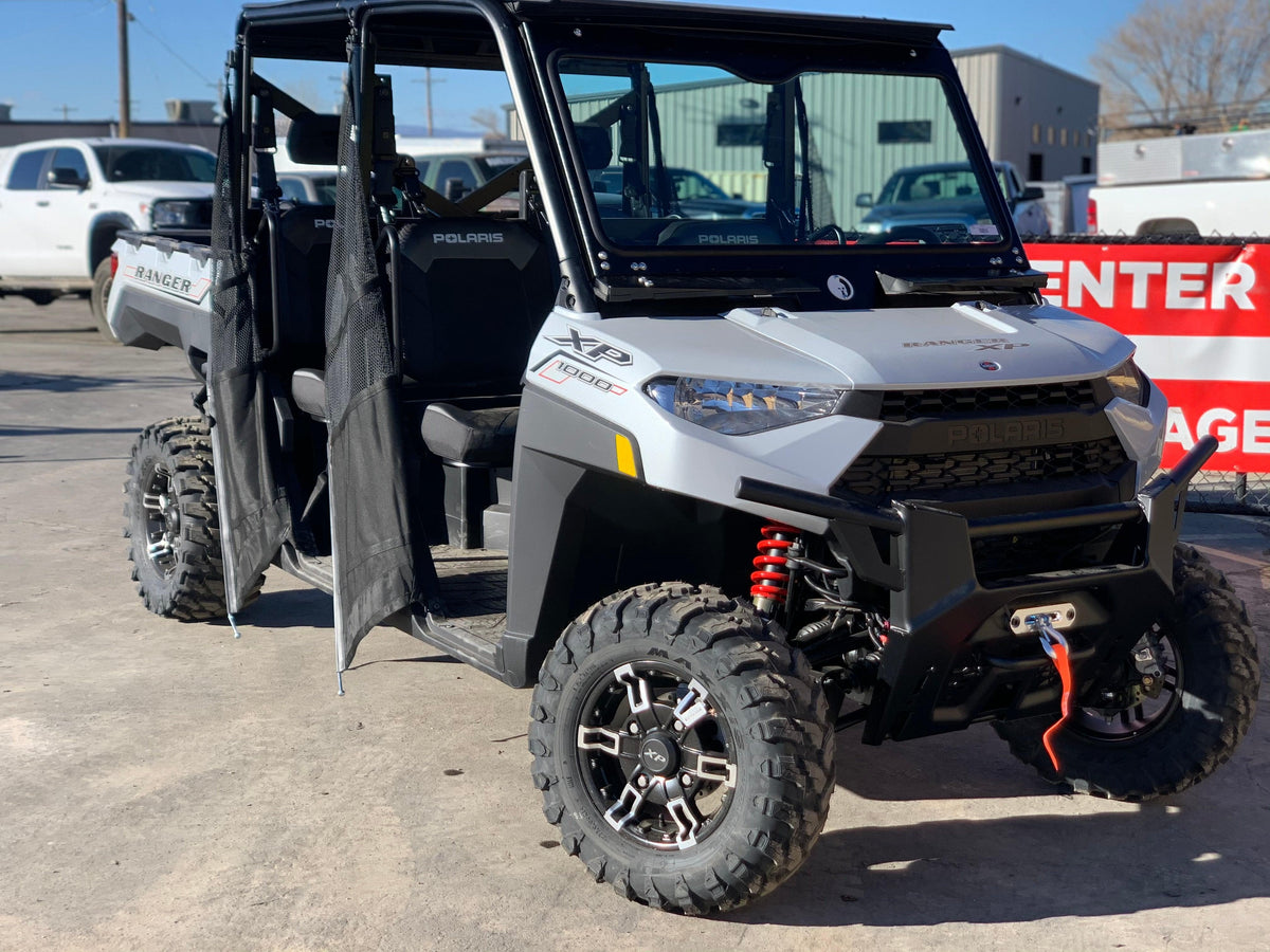 Photo of Polaris Ranger XP 1000 Front Windshield (2017+) by DWA - Premium Windshields for UTVs / Side by Sides