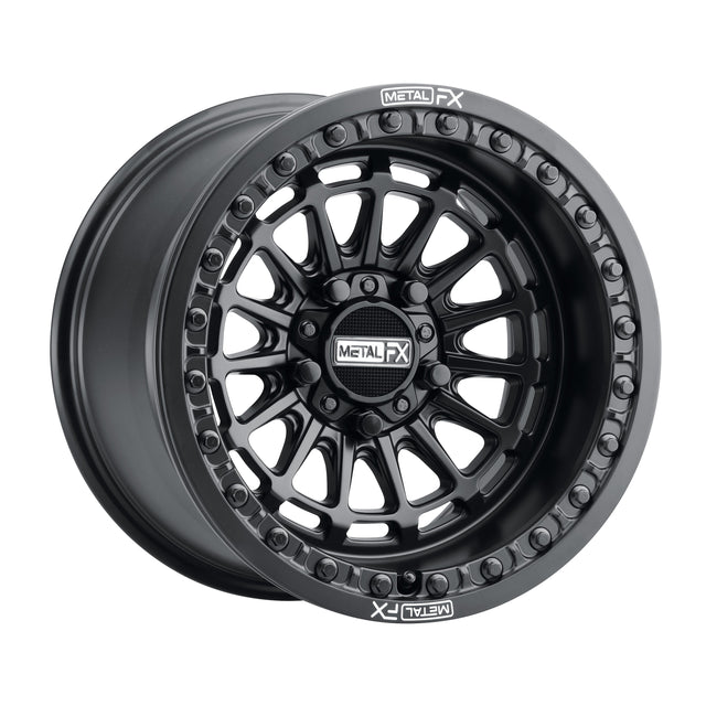 Photo of Metal FX Delta R Beadlock | Satin Black by Metal FX - Premium Wheels for UTVs / Side by Sides