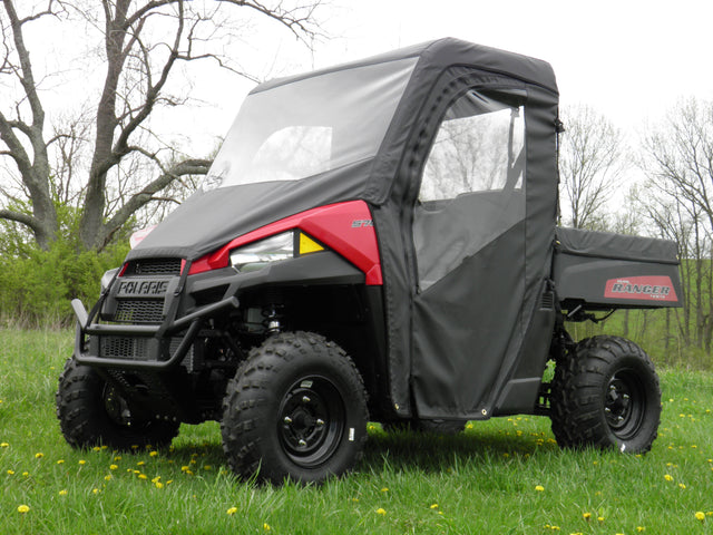 Photo of 3 Star UTV Polaris Mid-Size 570 Ranger 2-Seater - Full Cab Enclosure with Vinyl Windshield by 3 Star UTV - Premium Cab Enclosures for UTVs / Side by Sides