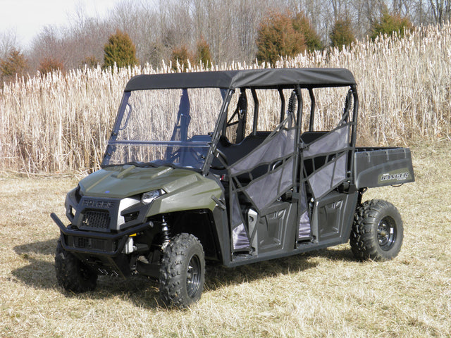 Photo of 3 Star UTV Polaris Ranger Mid-Size Crew - Soft Top by 3 Star UTV - Premium Windshields for UTVs / Side by Sides