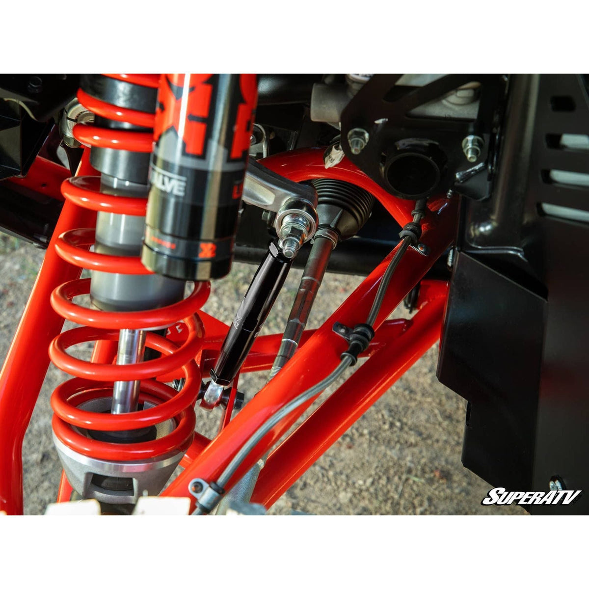 Photo of Polaris RZR Turbo R Turret Front Sway Bar End Links by Assault Industries - Premium Sway Bars & Links for UTVs / Side by Sides