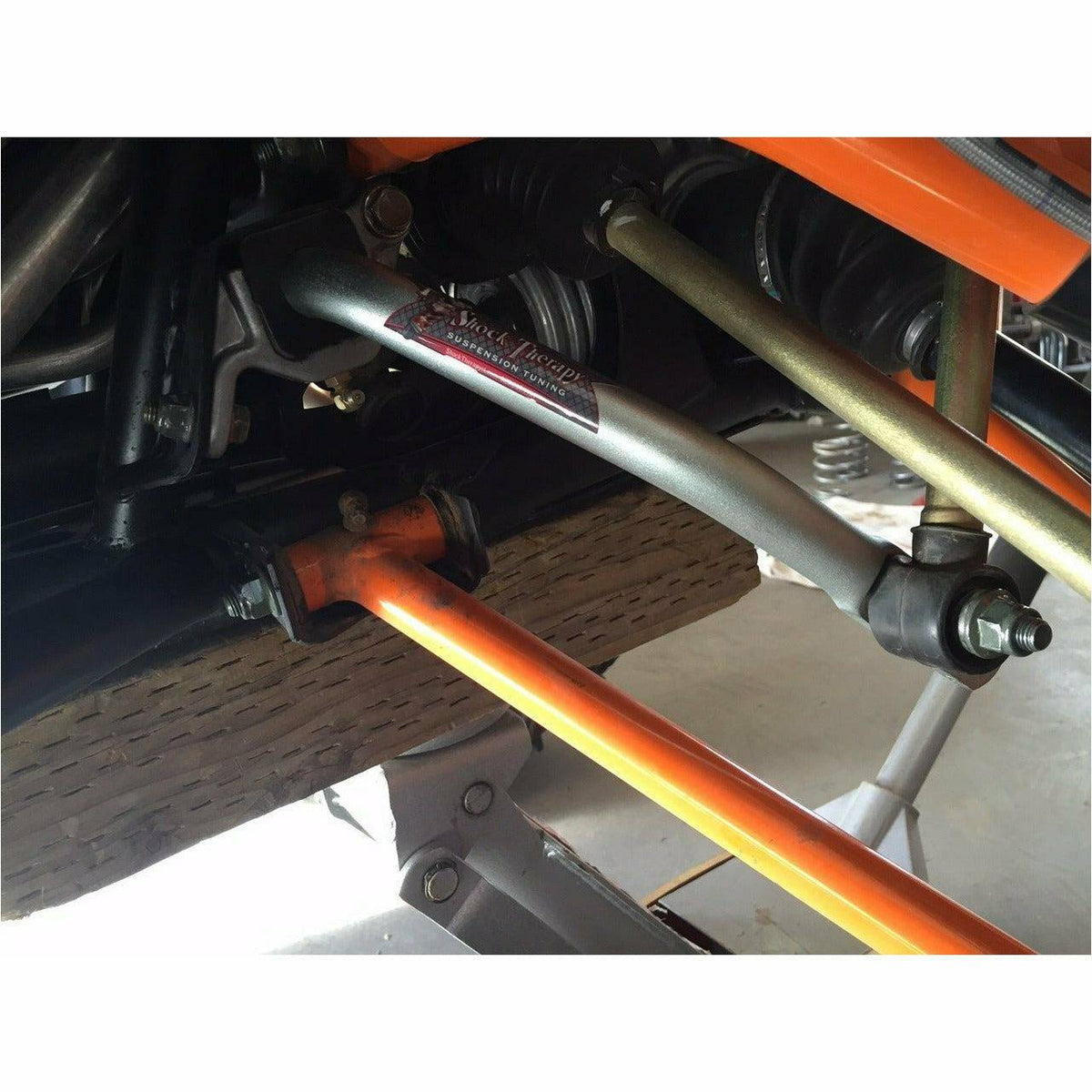 Photo of Polaris RZR XP Turbo Front Sway Bar Kit by Shock Therapy - Premium Sway Bars & Links for UTVs / Side by Sides