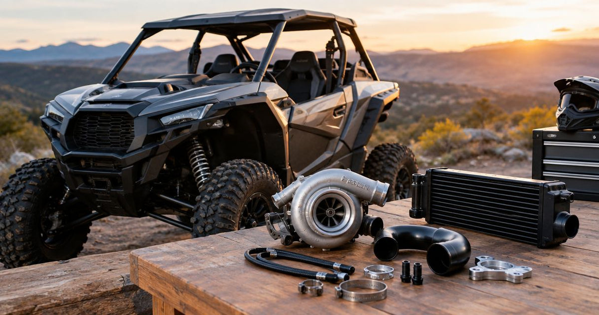 How much horsepower does a UTV turbo kit add?
