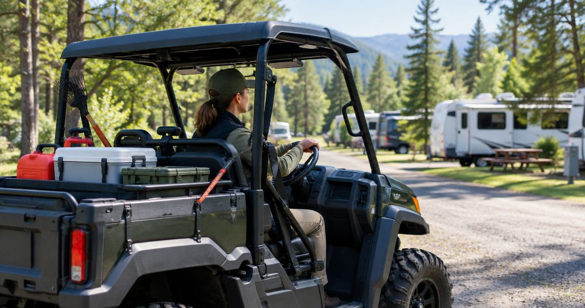 UTV accessories for campground and RV park staff