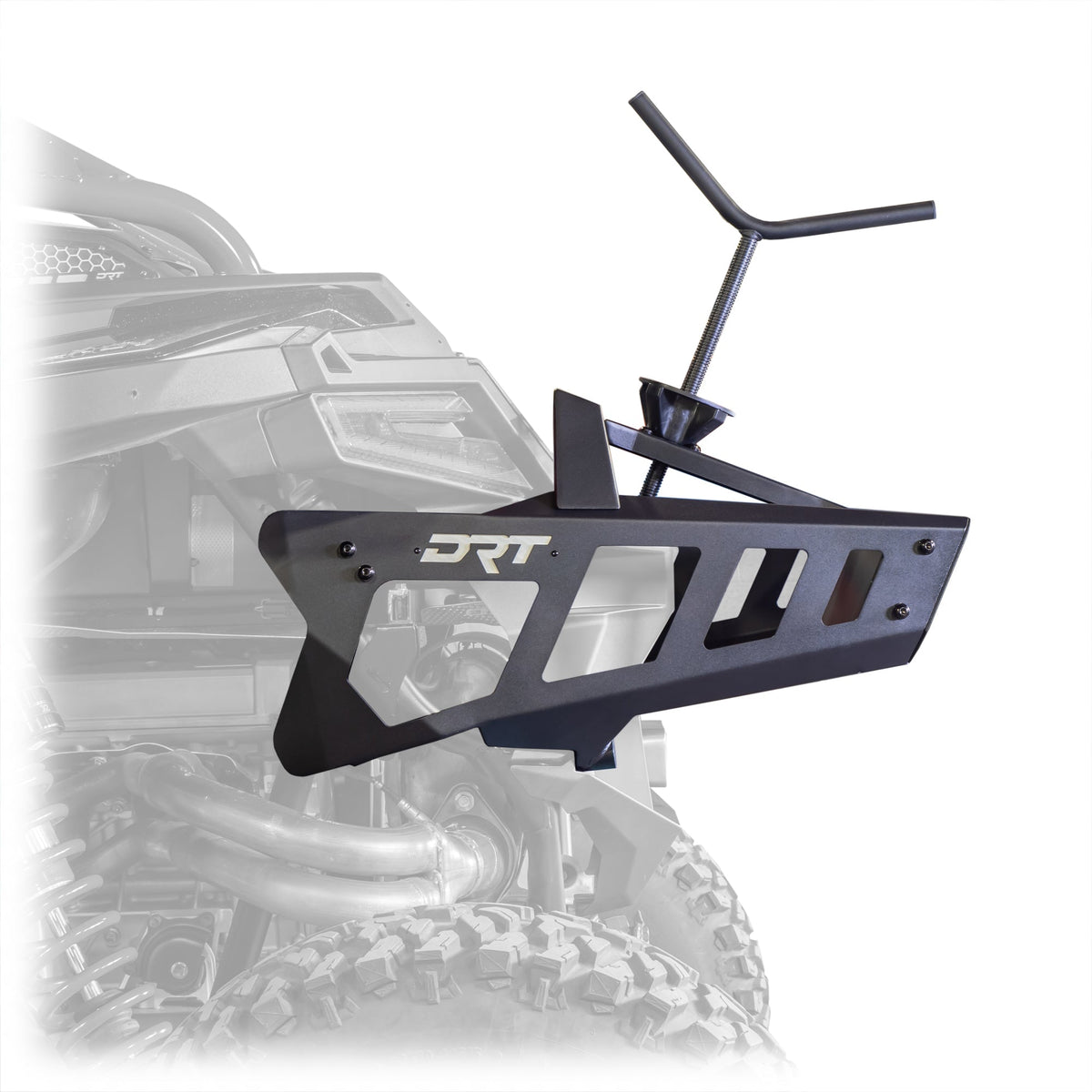 Polaris RZR Pro R with DRT Motorsports Desert Runner fixed tire carrier