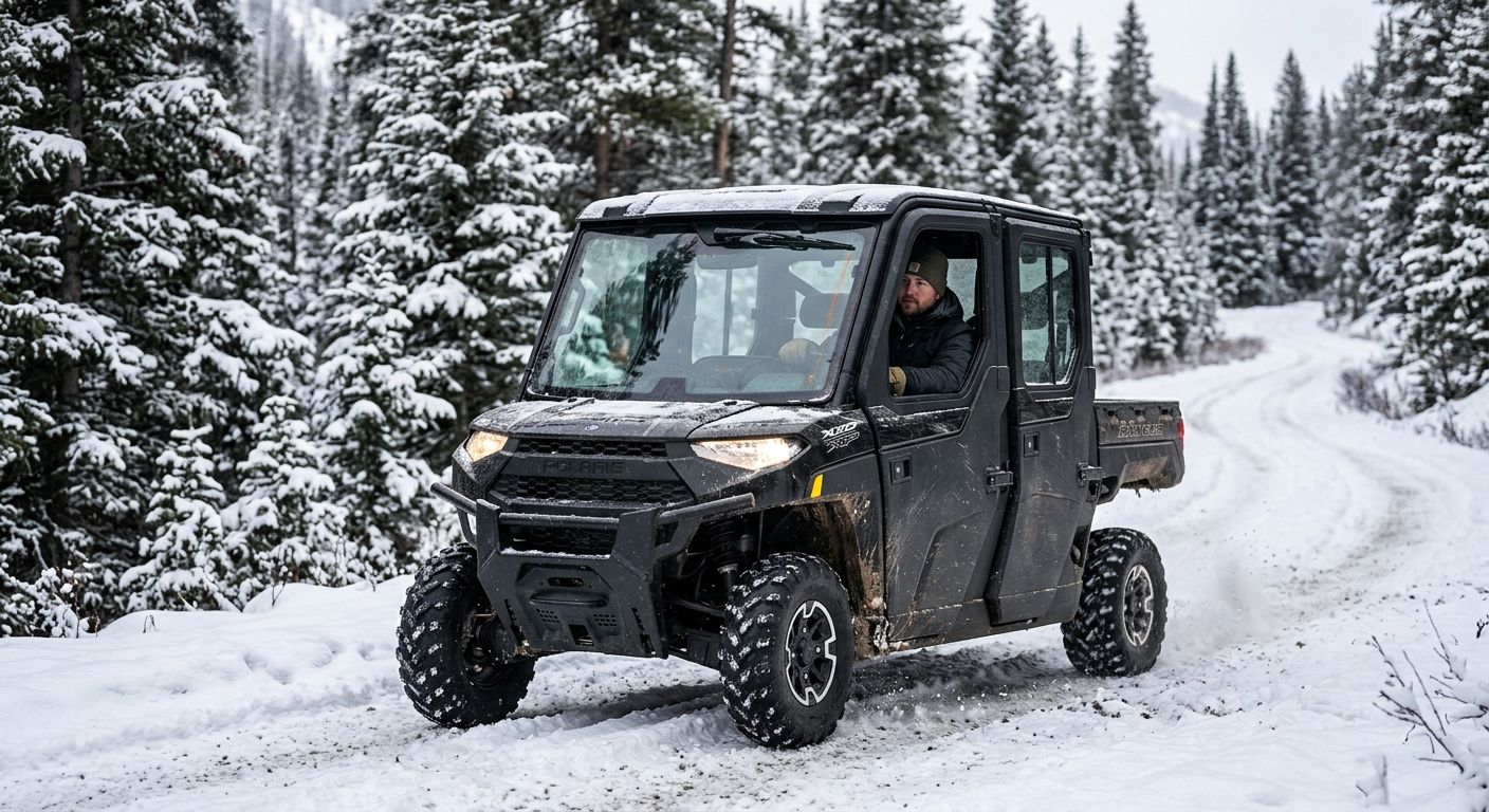 How to choose a cab enclosure for cold-weather UTV riding
