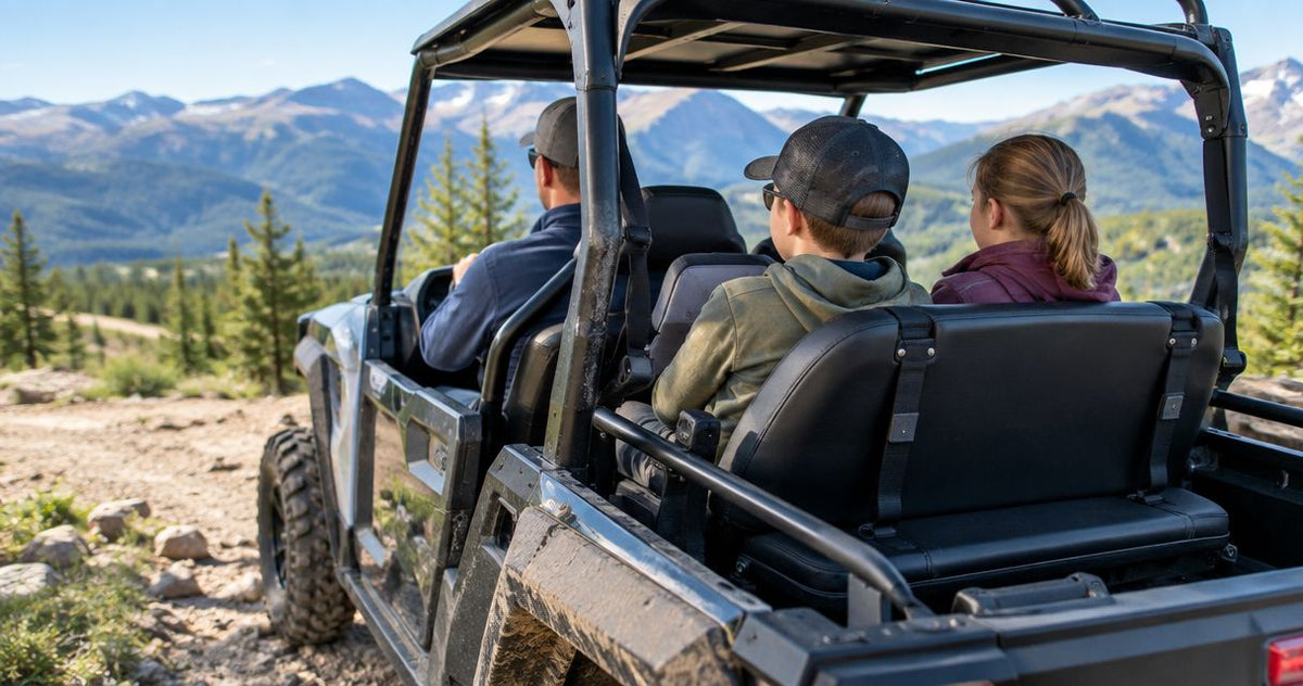 Best UTV bump seats for extra passenger seating