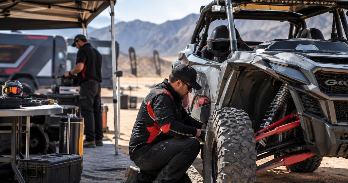 UTV accessories for off-road racing pit crews