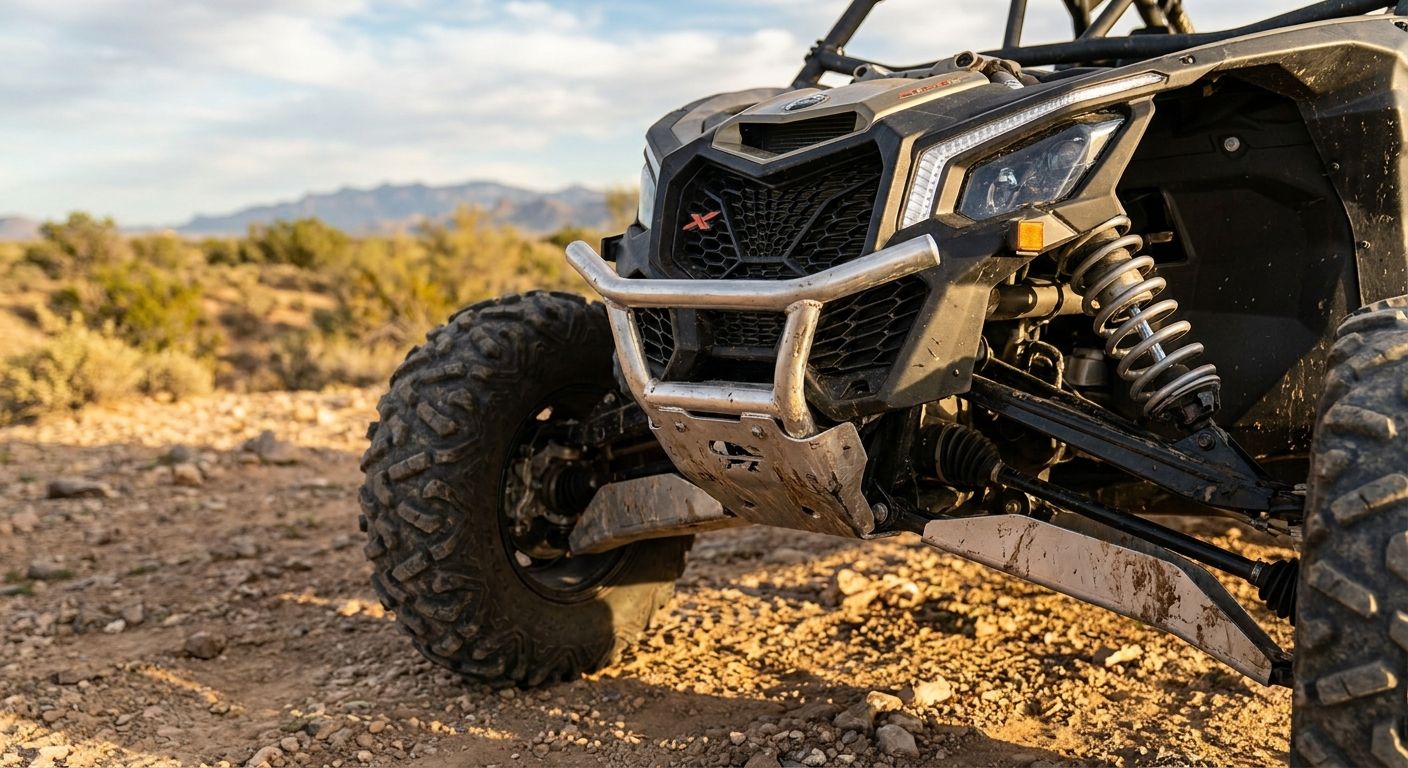 A-arm guards for Can-Am Maverick X3