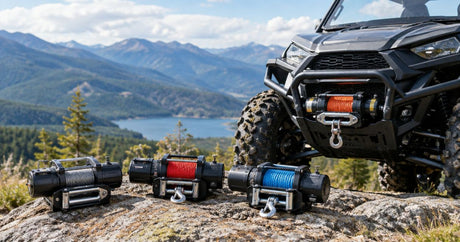 UTV winches ranked by pulling capacity in 2026