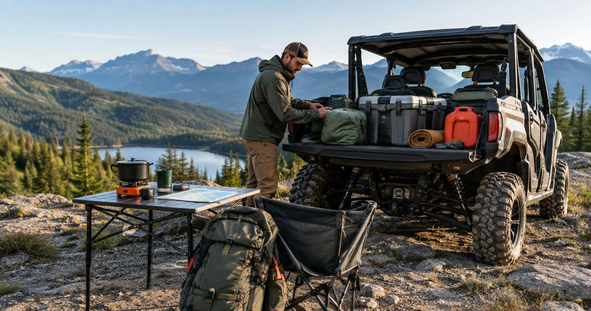 How to set up a UTV for multi-day backcountry trips